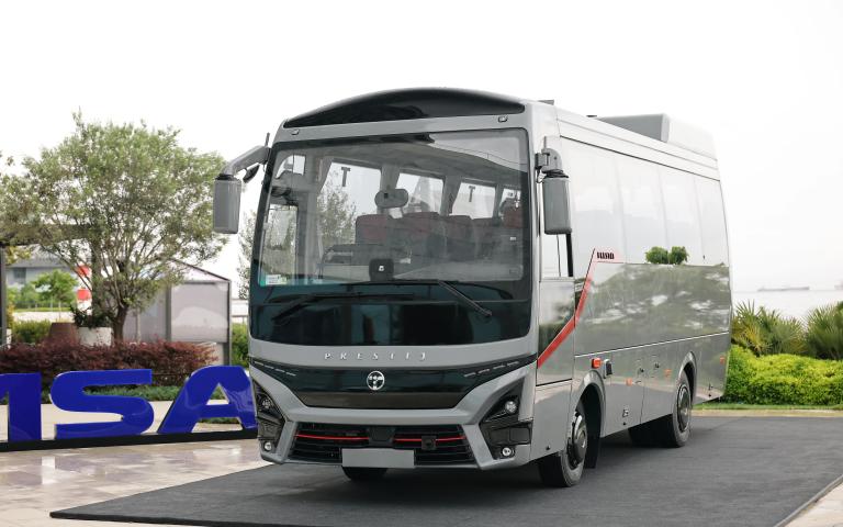 Temsa presents renewed Prestij midibus | Busworld Europe 2025